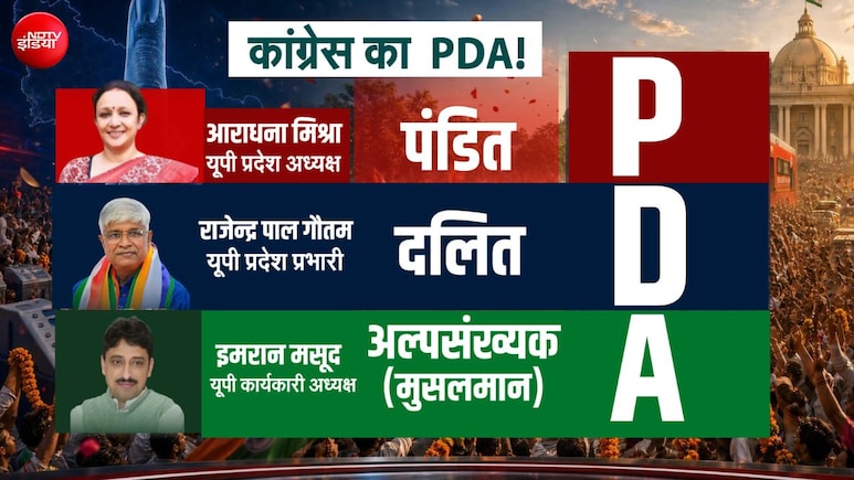 अध्यक्ष ब्राह्मण, प्रभारी दलित, कार्यकारी अध्यक्ष मुस्लिम... UP चुनाव से पहले कांग्रेस का 'PDA' दांव कितना अहम?