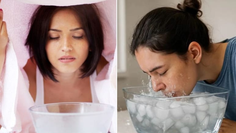 चेहरे पर गर्म भाप या बर्फ की सिकाई? स्किन पर बर्फ और भाप से क्या असर होता है, जानें फायदा और इस्तेमाल का सही तरीका