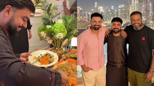 Video: Rashid Khan Hosts Irfan, Yusuf Pathan For A Lavish Afghan Feast In Dubai