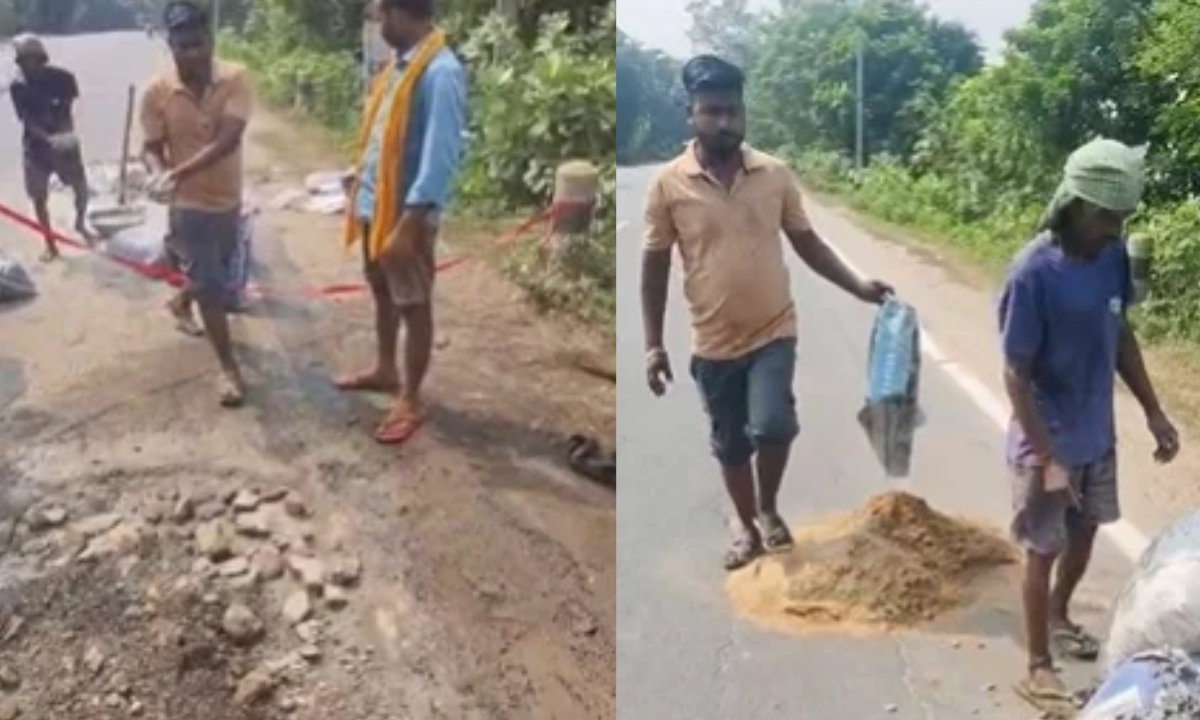अब हम खुद बनाएंगे सड़क... बिहार में खतरनाक सड़क को लेकर सोता रहा प्रशासन, ग्रामीणों ने चंदा कर की मरम्मत