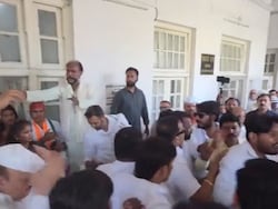 On Camera, Congress Workers Fight On Day 1 Of Aradhana Misra As UP Chief