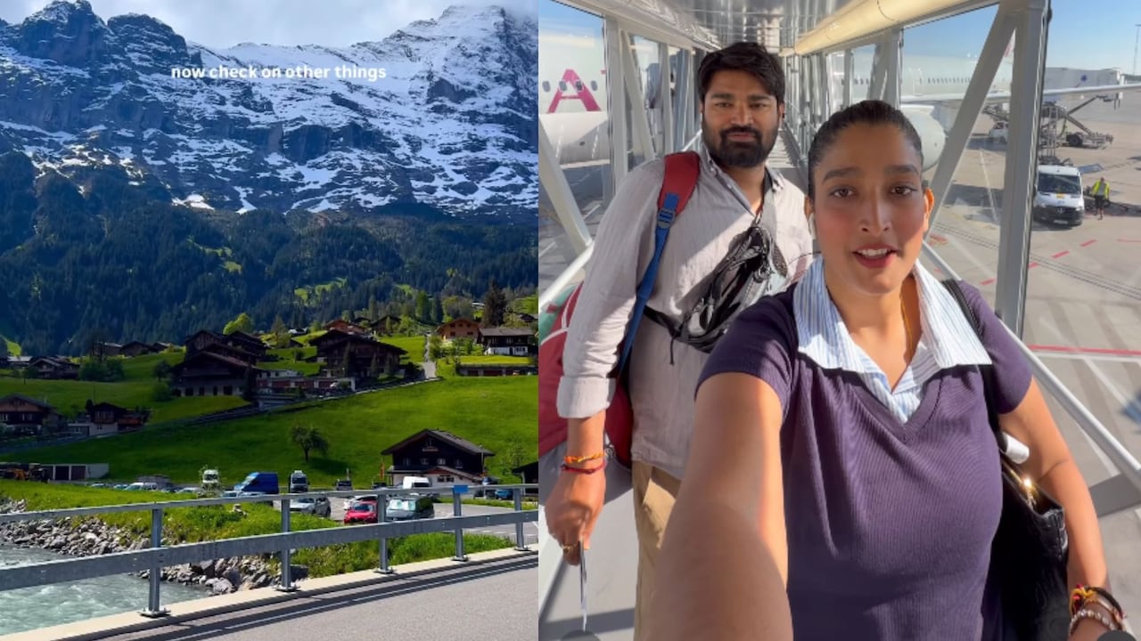 स्विटजरलैंड के गांव देखने पहुंचा भारतीय कपल, बोला- यकीन नहीं हुआ, ये गांव ही है