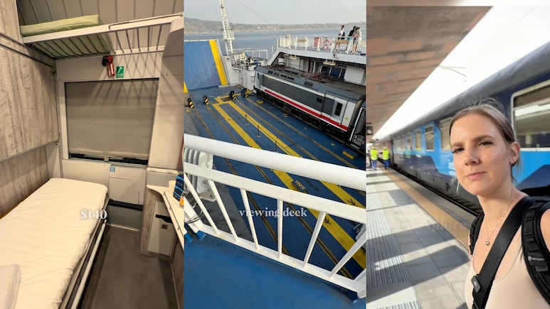 Video: This Rare European Train Ride Includes A Journey Through The Sea
