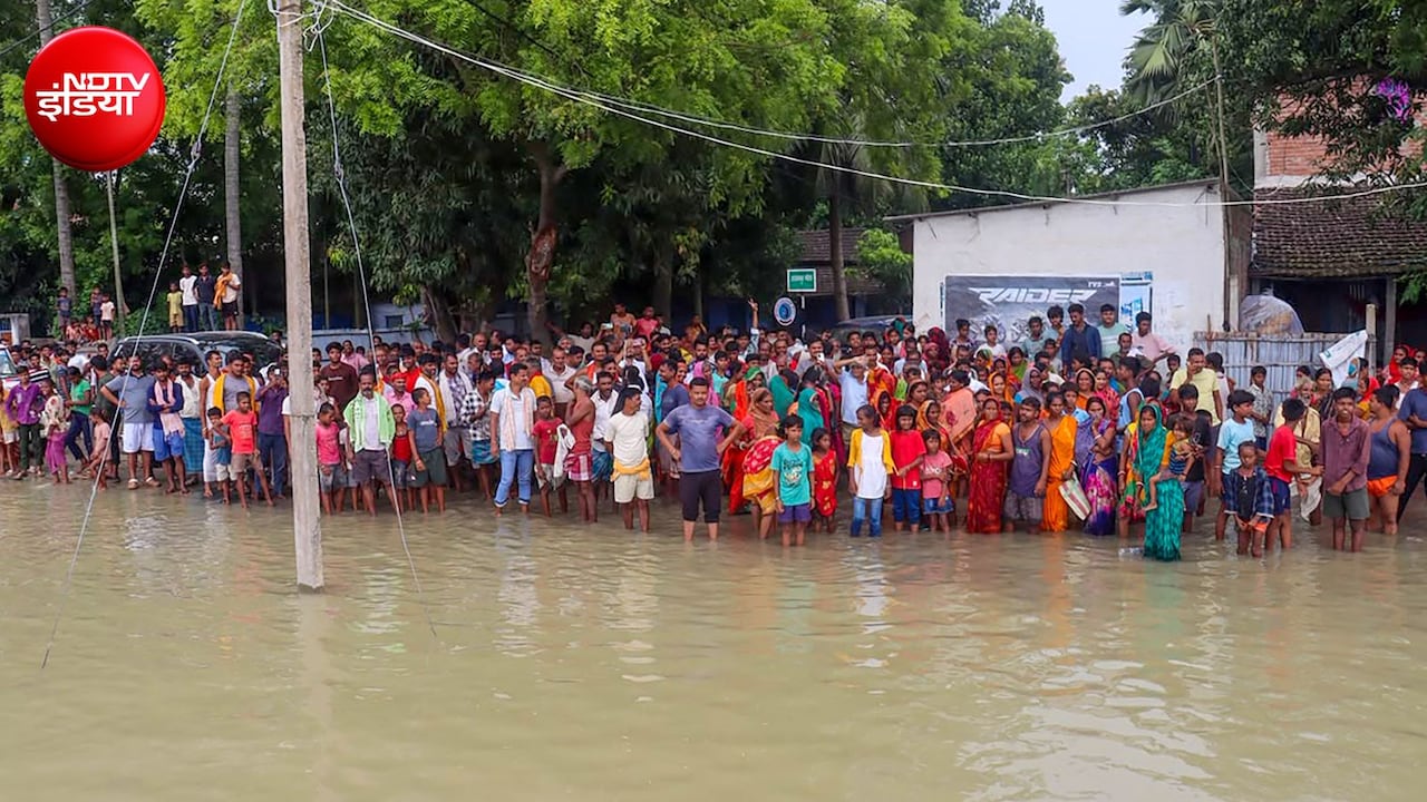 नेपाल की बारिश से उफनी गंडक, बिहार की बाढ़ को NASA ने दुनिया के सामने रखा, जारी की तस्वीर