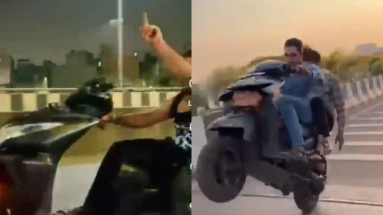 3 Hyderabad Men Perform Stunts On Scooters, Arrested After Videos Goes Viral