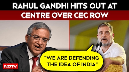 Rahul Gandhi Vs CEC | "We are Defending The Idea Of India": Rahul Gandhi Slams Centre Over EC Row