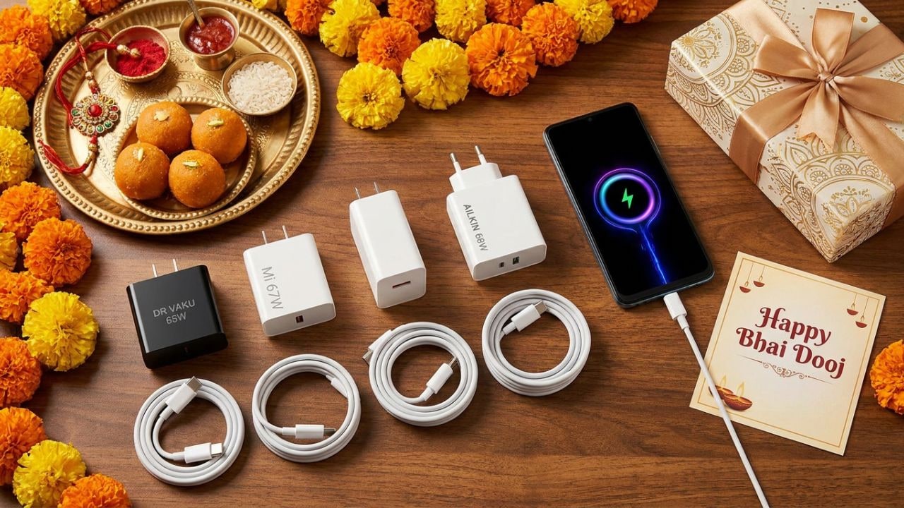 Bhai Dooj पर भाई को करें ये चार्जर गिफ्ट, रॉकेट की तरह होगा मोबाइल चार्ज, दाम है 2000 के अंदर