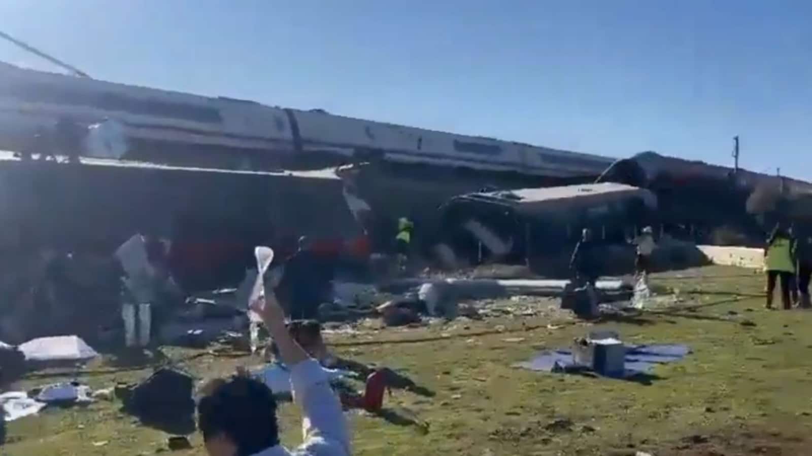 10 Killed In Crash Between 2 High-Speed Trains In Spain