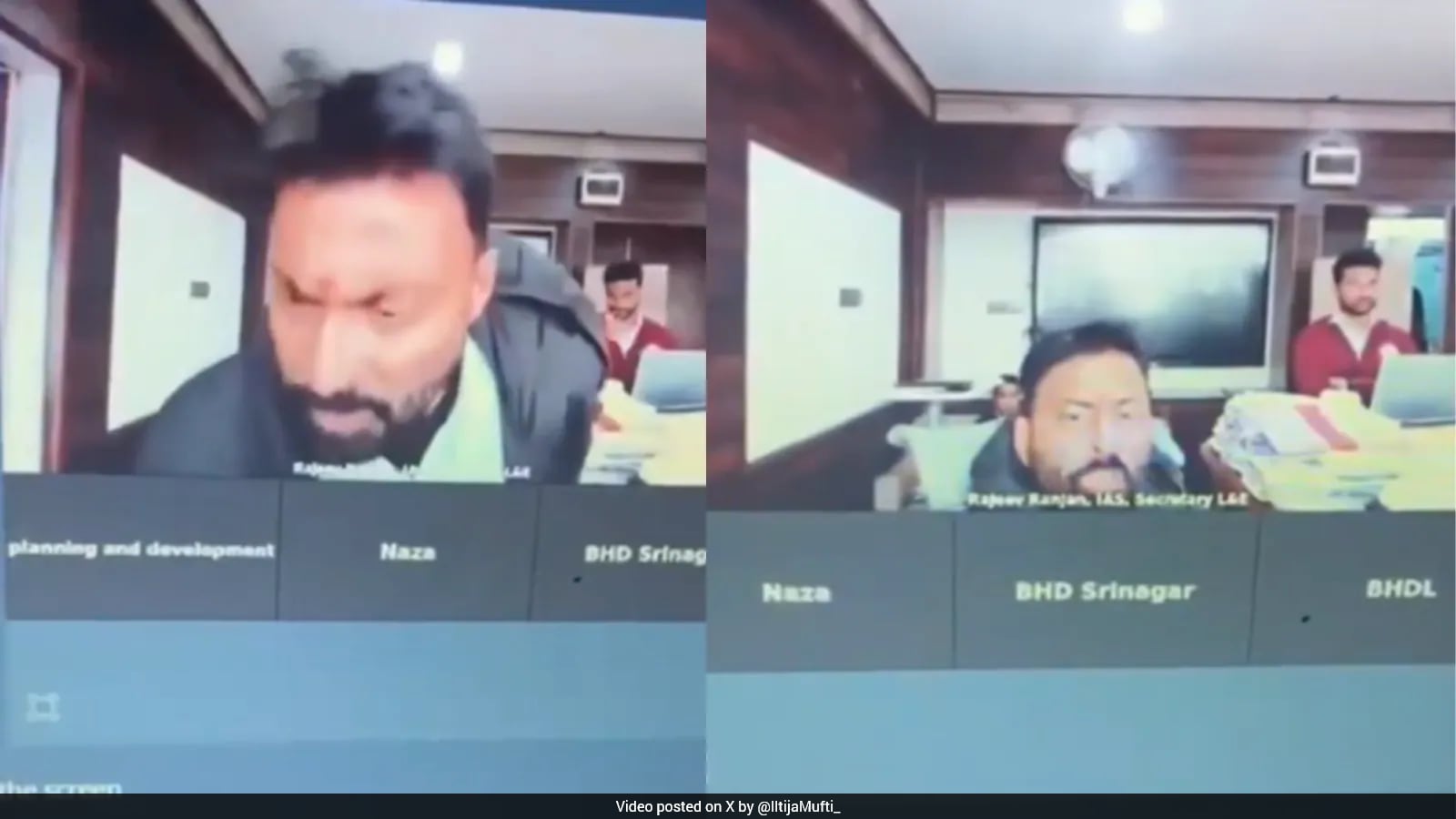 B****y S**t: IAS Officer Abuses Woman Colleague In Virtual Meeting In J&K
