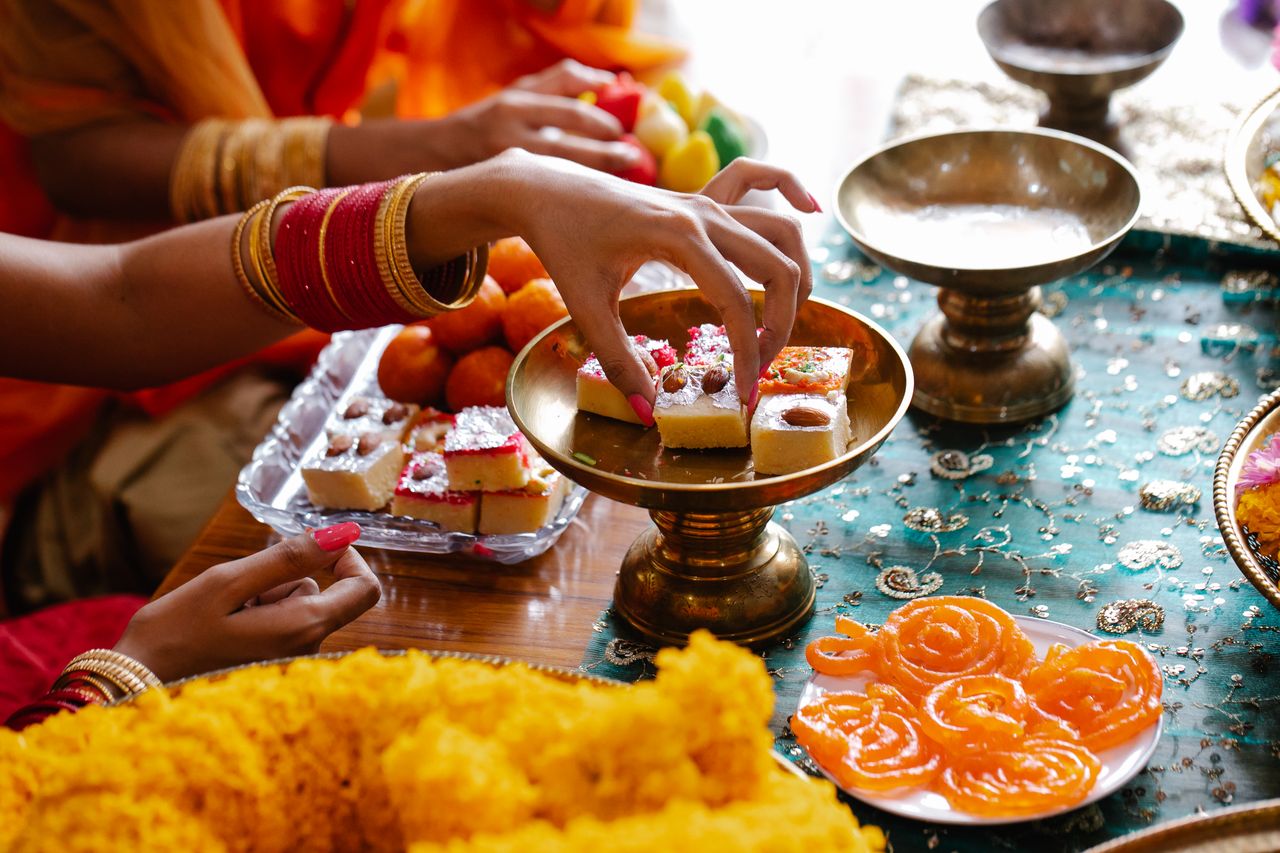 A heavy, rich and sugary feast may trigger health issues
