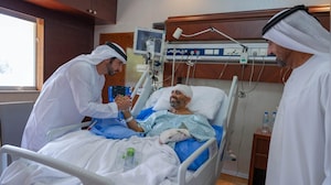 Dubai Crown Prince Visits Smit Machchhar In Hospital, Praises His Courage