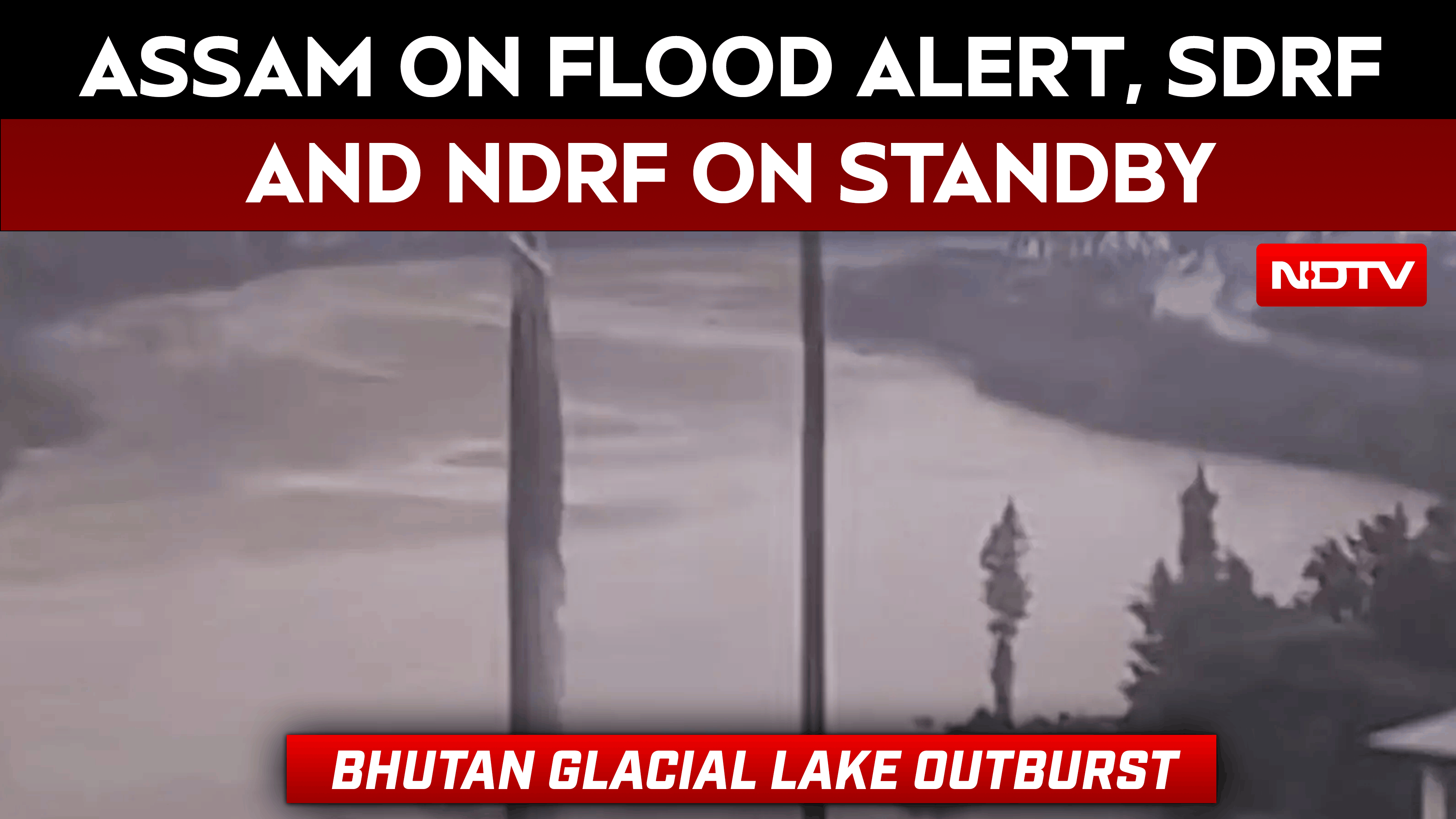 Bhutan Glacial Lake Outburst | Assam CM Himanta Sarma Reviews Flood Threat, SDRF And NDRF On Standby