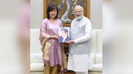 PM मोदी से मिलीं शिंजो आबे की पत्नी अकी, बोलीं- मैं आंसू रोक नहीं पाई