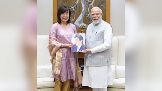 PM मोदी से मिलीं शिंजो आबे की पत्नी अकी, बोलीं- मैं आंसू रोक नहीं पाई
