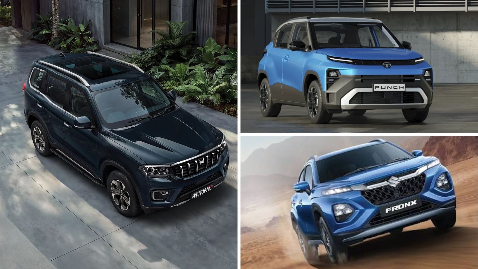 Top 5 Highest-Selling SUV In H2 FY2027: Tata Punch Leads With Scorpio, Fronx Following Closely