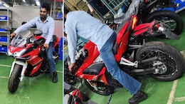 Hero Karizma XMR 250 Spotted In Red Colour Ahead Of Launch