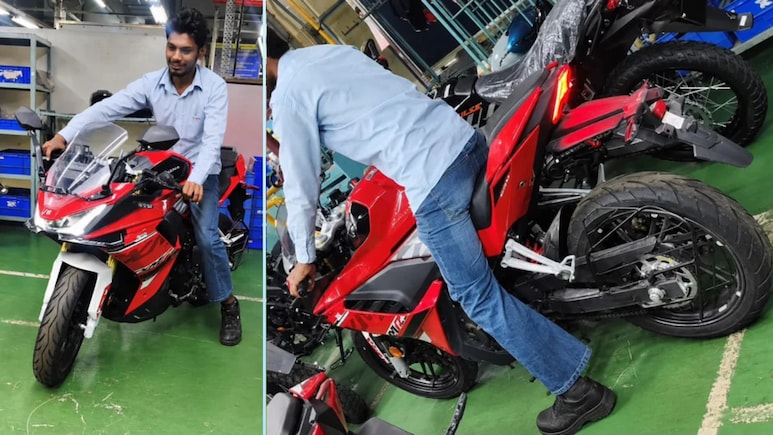Hero Karizma XMR 250 Spotted In Red Colour Ahead Of Launch