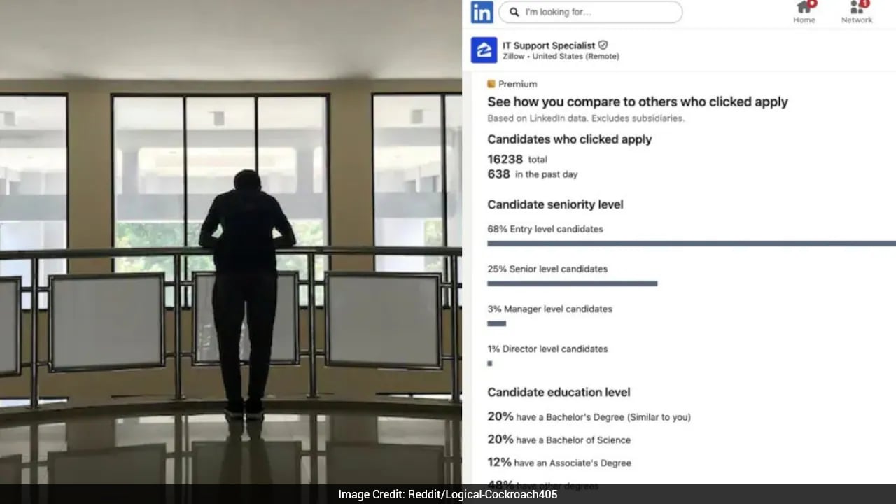 Candidate Stunned After More Than 16,000 Applicants Apply For Entry-Level IT Job: 'Dystopian Reality'