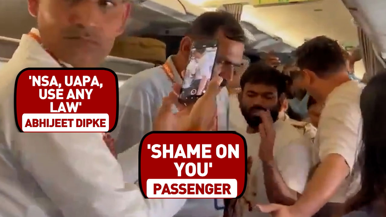 'Shame On You': Passengers Confront CJP Leaders During Flight Detention