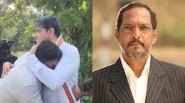 Video: Fan Breaks Down Outside Nana Patekar's Pune Home After His Death
