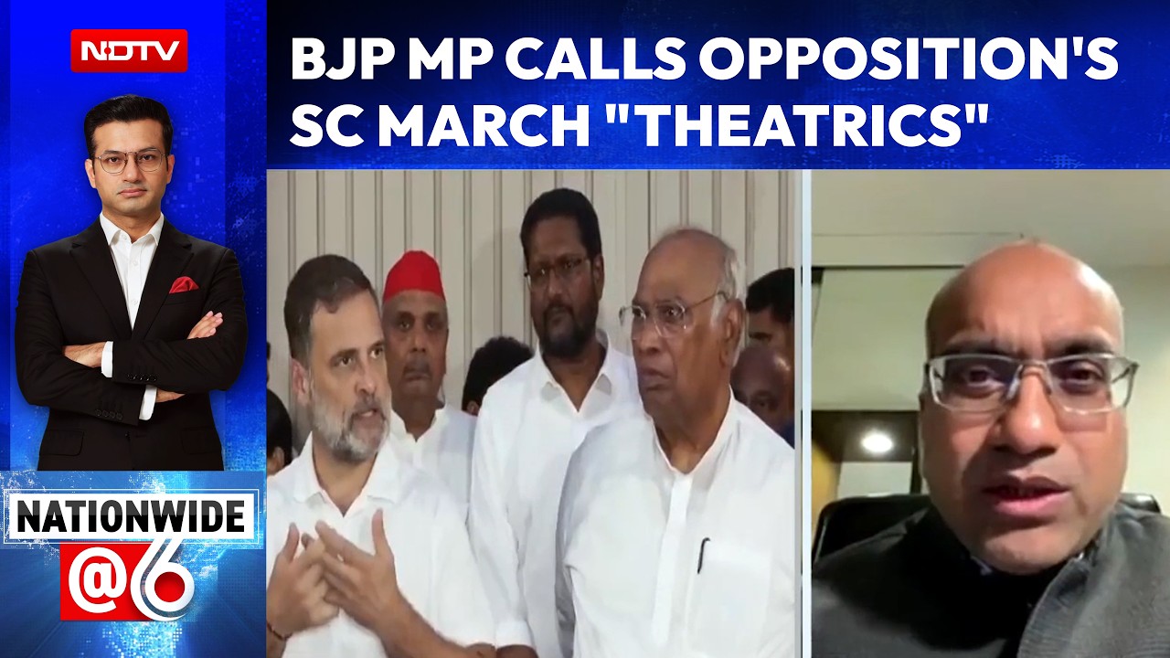 BJP MP Sujeet Kumar Calls Opposition's Supreme Court March "Theatrics"