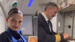 Video: IndiGo Flight Attendant Bakes A Cake For Captain's Last Flight At 36,000 Feet