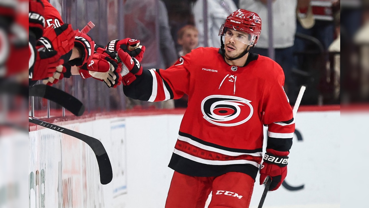NHL News Roundup: Logan Stankoven Records First Career Hat Trick As Hurricanes Win, Bruins, Avalanche And More
