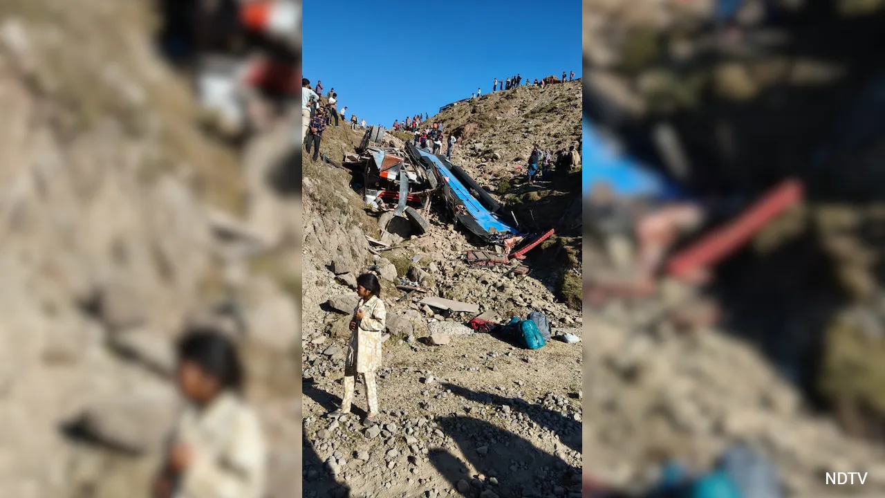 2 Killed, 10 injured As Bus Overturns, Rolls Into Gorge In J&K's Udhampur