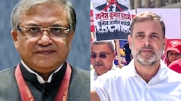 ज्ञानेश कुमार डरे हुए हैं, जनप्रतिनिधि EC से नहीं मिल सकते, तो ये कैसा लोकतंत्र? मार्च रोके जाने पर बोले राहुल