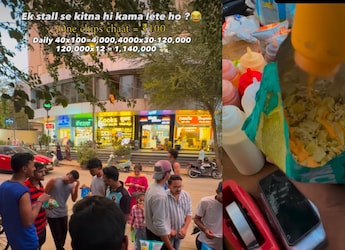 Internet Calculates Rs 14.4 Lakh Annual Sales For Viral Rs 100 Chips Chaat Stall