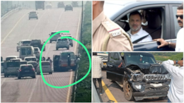 पूर्वांचल एक्सप्रेसवे पर बड़ा हादसा, राहुल गांधी के काफिले की गाड़ियां आपस में टकराईं, कई घायल