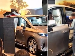 Watch: Child Crashes Mercedes-Benz VLE Into Wall At Paris Motor Show