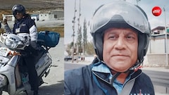 53 की उम्र में स्कूटी से 2342 KM का हिमालयी सफर,भारत के आखिरी गांव तक पहुंचे हरपिंदर सिंह