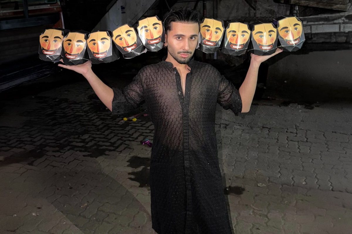 Orry Burns His '10 Personalities' On Dussehra; Dramatic Video Goes Viral
