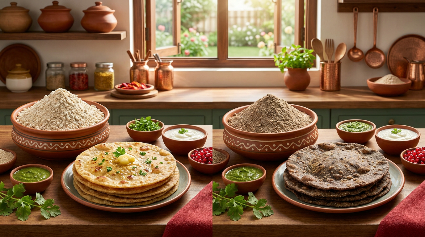 Singhara Atta vs Kuttu Atta: Which Keeps You Full For Longer?