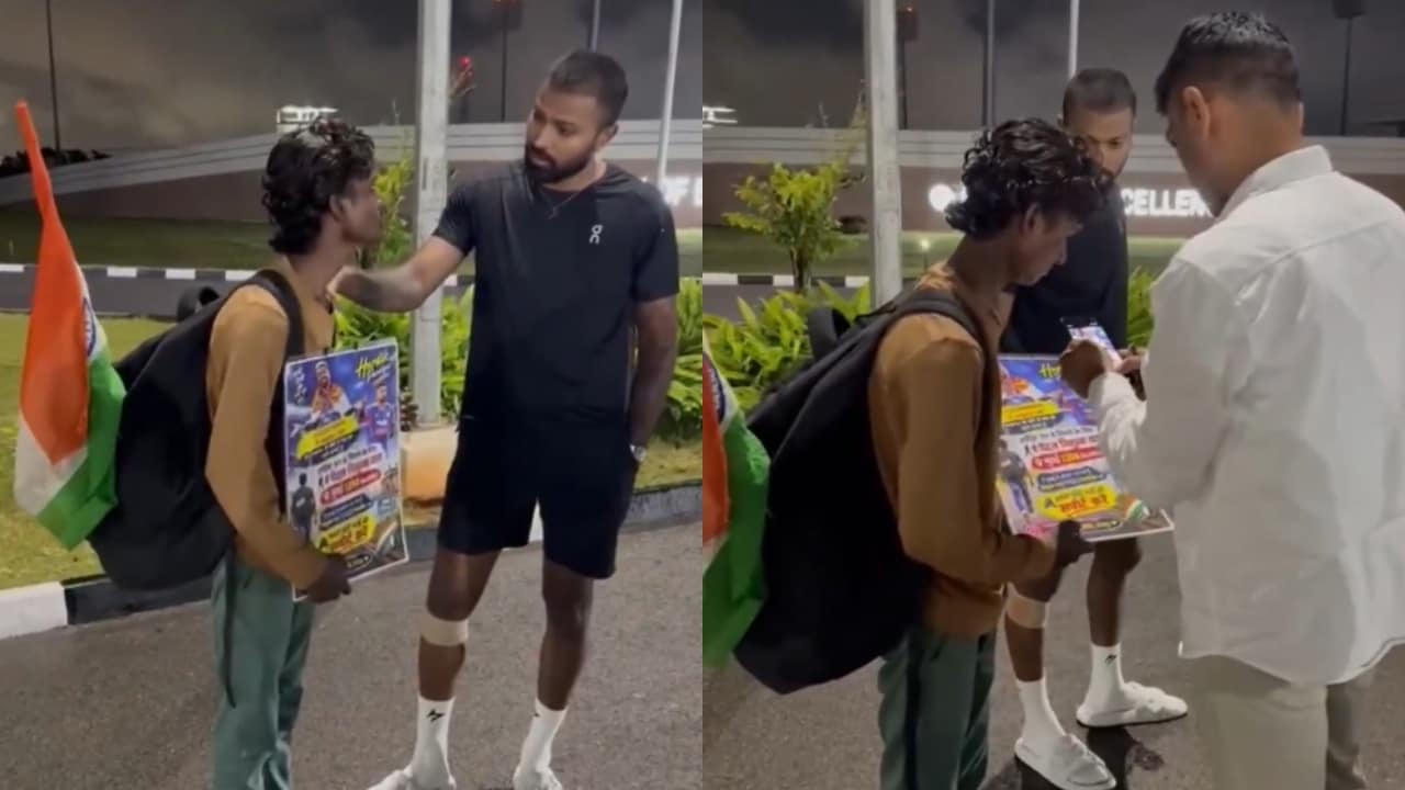 Watch: Fan Walks Over 1,000km To Meet Hardik, Star's Gesture Wins Hearts
