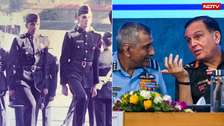 A 1985 Viral Pic And 2 Young Coursemates, Who Are Now Army, Air Force Chiefs
