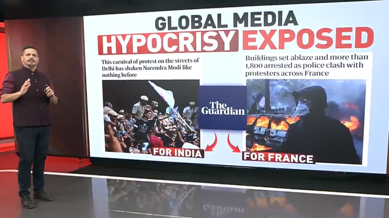 Global Media Hypocrisy Exposed: One Protest, Two Narratives