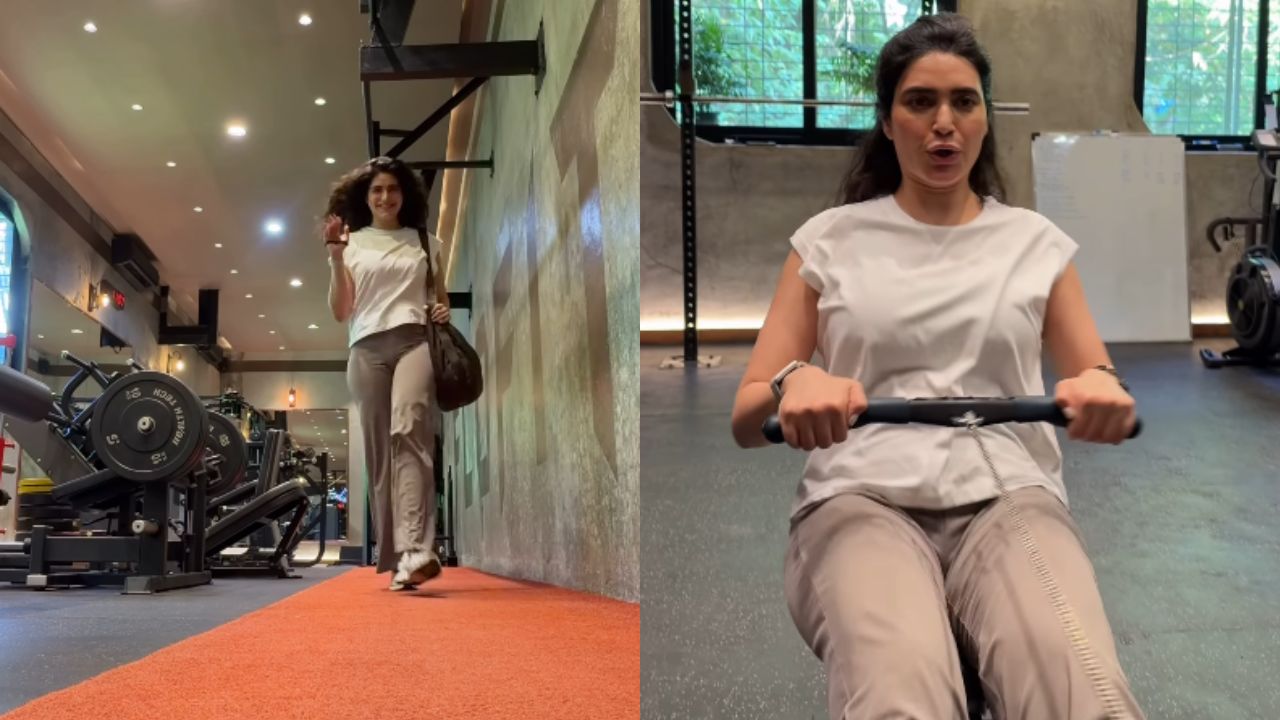 Karishma Tanna Postpartum Fitness Routine: How Rowing Tones Your Muscles