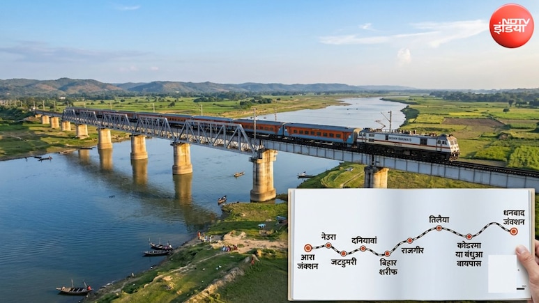 आरा-धनबाद रूट पर जल्द दौड़ेंगी दो नई ट्रेनें; दनियावां, बिहारशरीफ और राजगीर समेत होंगे 9 स्टेशन