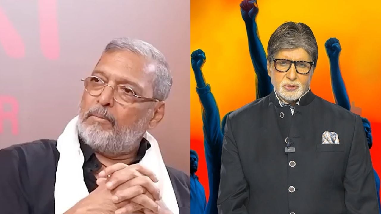 अमिताभ बच्चन ने शेयर किया NDTV से नाना पाटेकर के इंटरव्यू का वीडियो, नाना ने सुनाई थी बिग बी के स्टारडम की कहानी