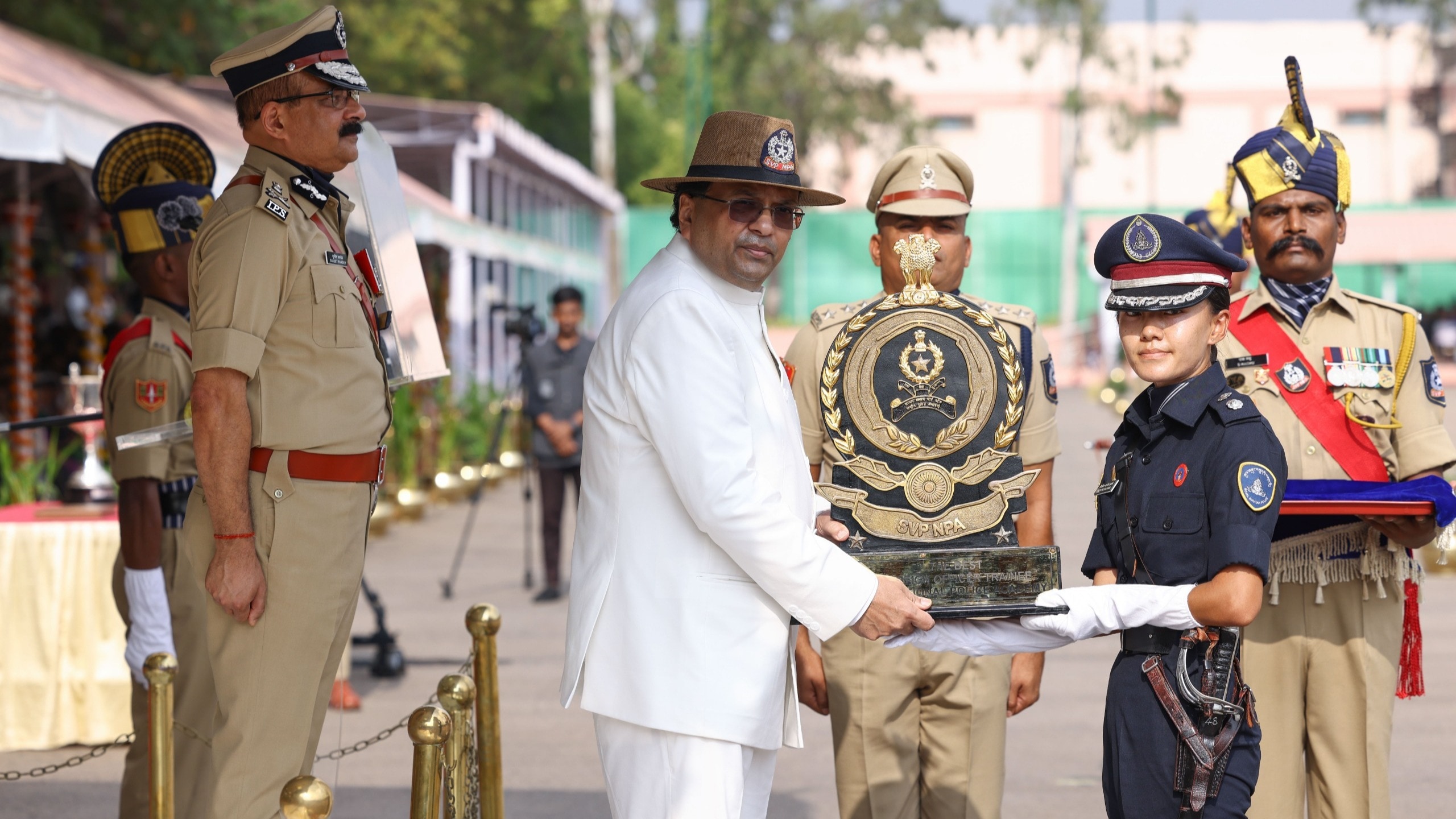 78th rr batch svpnpa hyderabad passing out parade