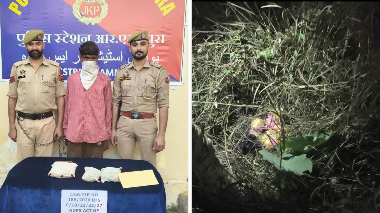 Assembly Check Machine Icon Narco-Terror Module Busted In Jammu, 804 gm Heroin Seized