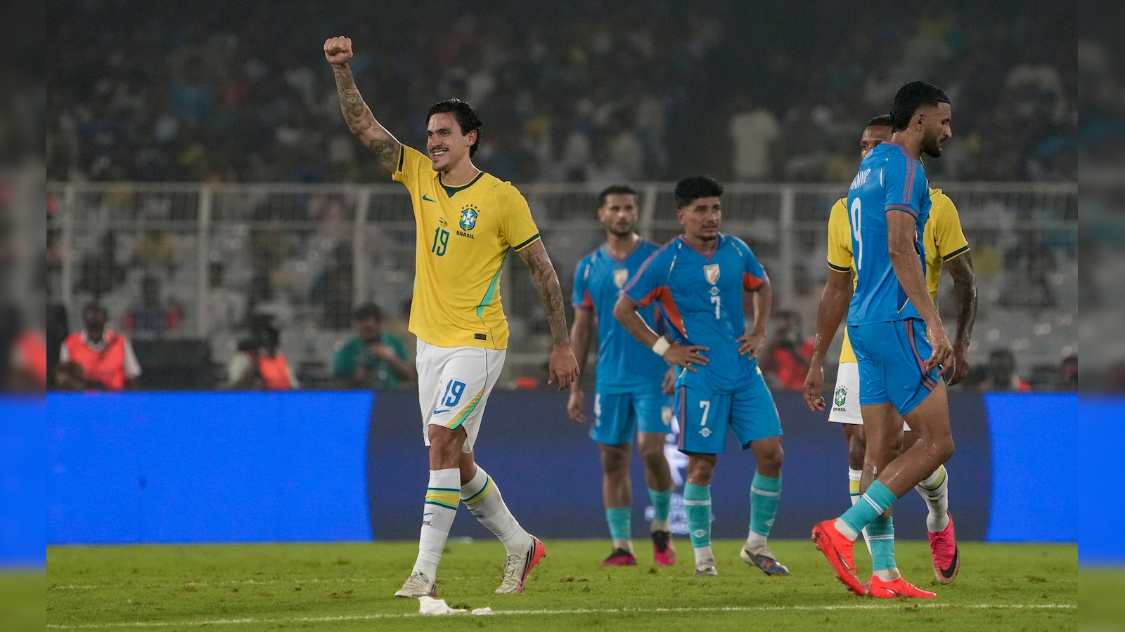 India Vs Brazil: Carlo Ancelotti's Selecao Cruise Past Blue Tigers 4-0 ...