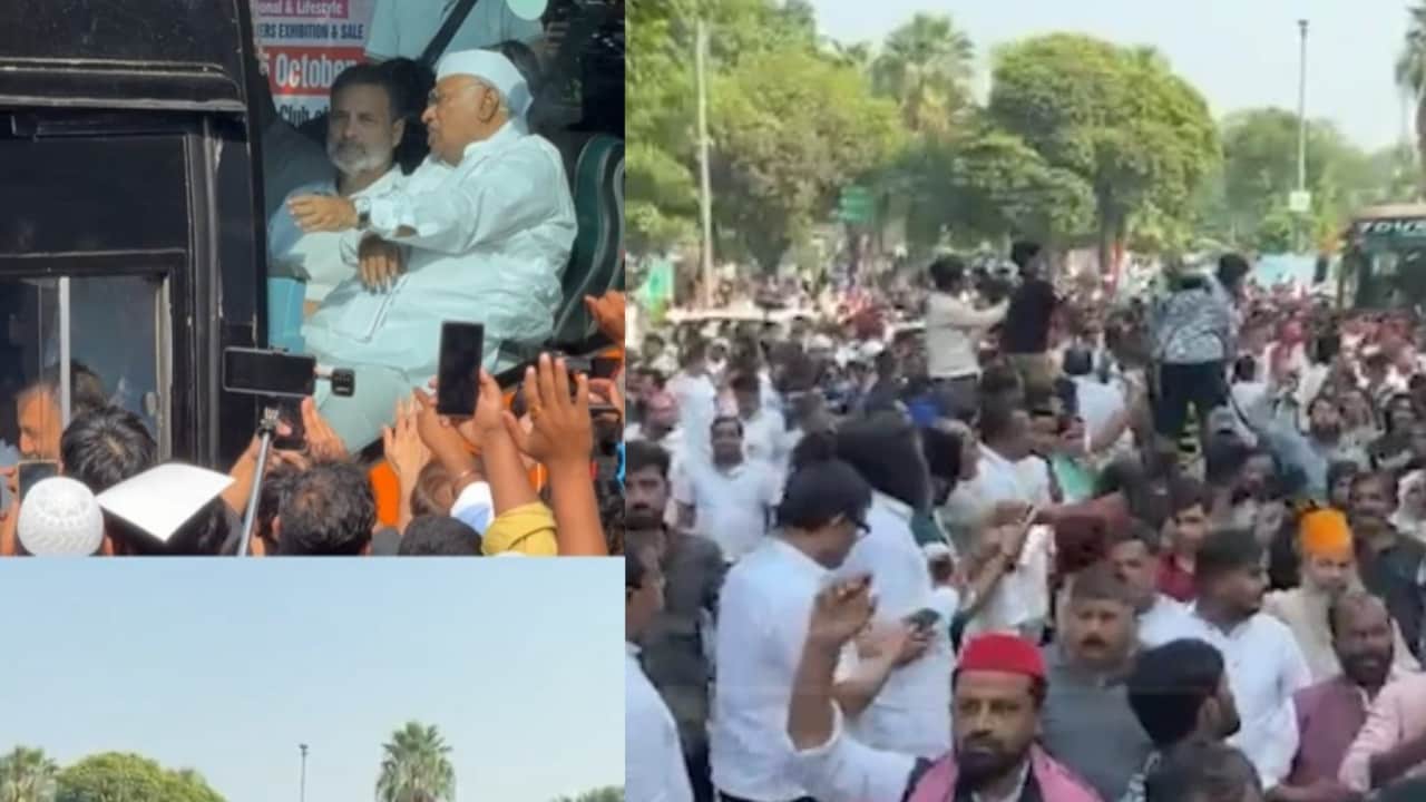 LIVE: सुप्रीम कोर्ट तक राहुल गांधी समेत विपक्ष का पैदल मार्च, भाजपा बोली- 99 चुनाव हार गए