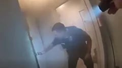 Police Officers Rescue Unconscious Man From Burning House In Virginia