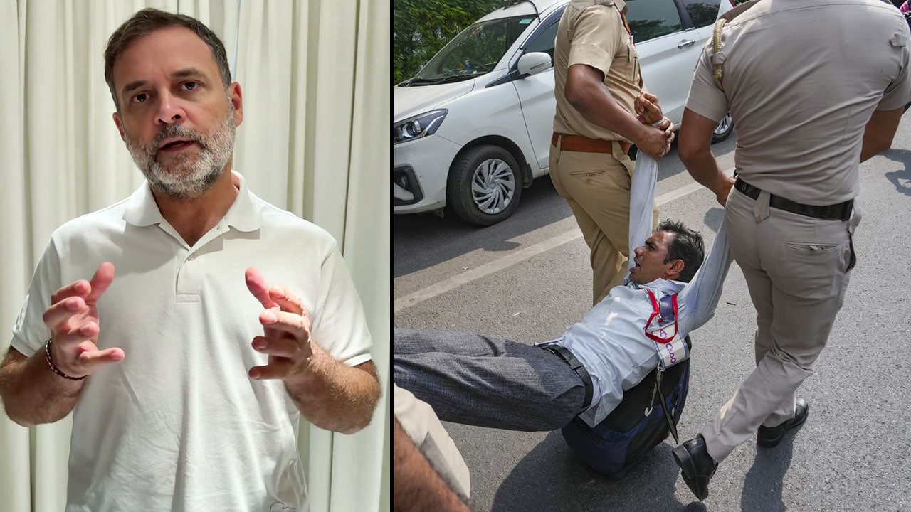 Rahul Gandhi On Delhi Detentions: 'Arrest Us All, We Won't Back Down'