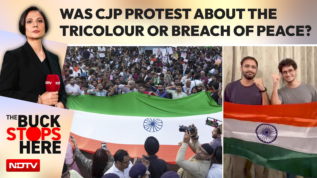 CJP Protest Row: Was It About The Tricolour Or A Breach Of Peace?
