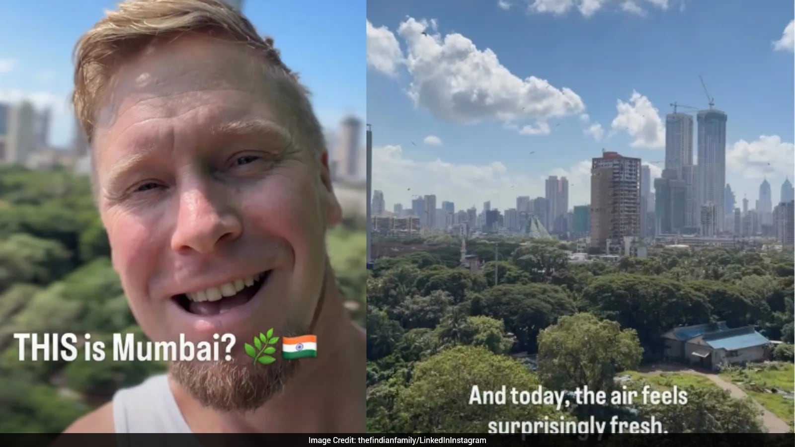 Finland-Based Family Praises Mumbai’s Greenery and Workers’ Efforts