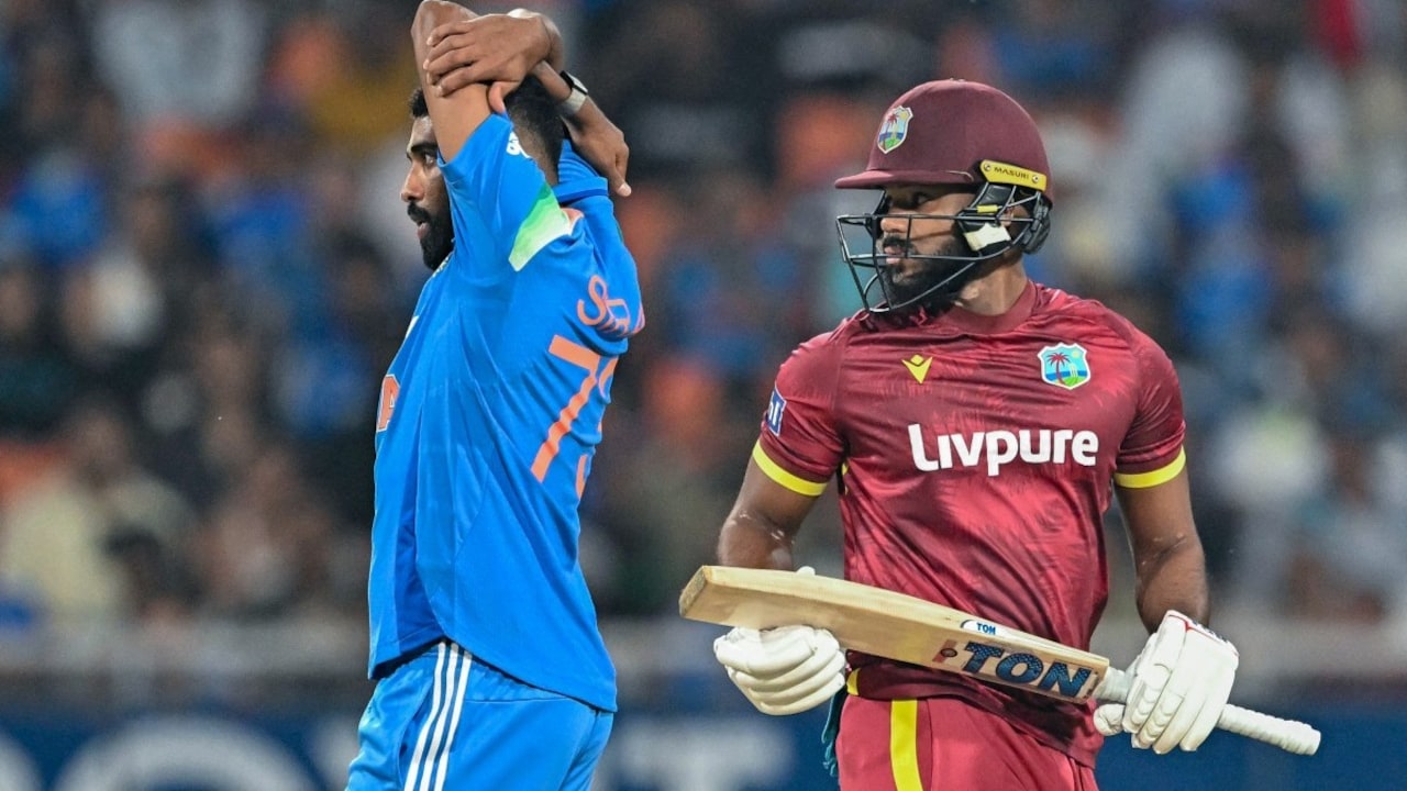 India vs West Indies LIVE Score, 3rd ODI: Mohammed Siraj Cleans Up WI Opener, India Back In Command